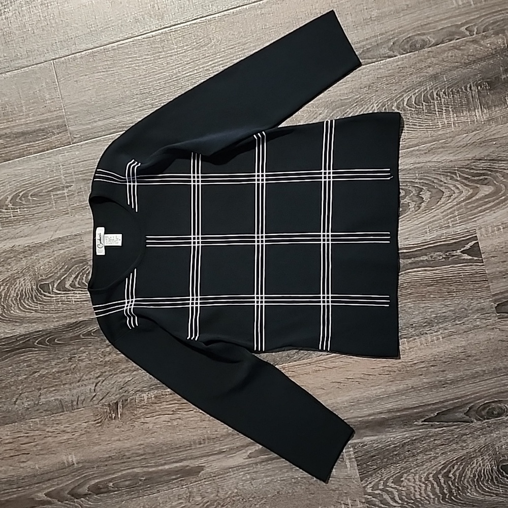 🦜 Carducci plaid knit Top 🦜